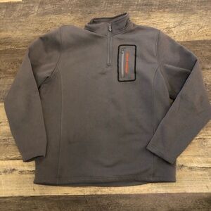 Under armour grey quarter zip jacket